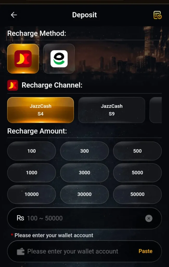 deposit